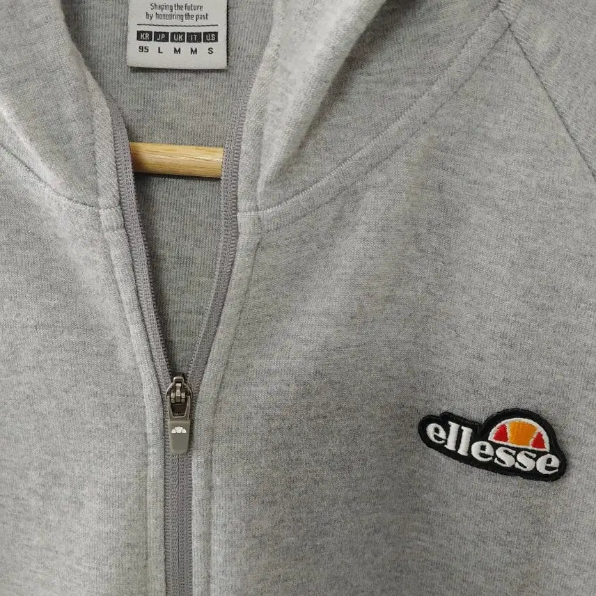 [BUNJANG] Ellesse Heritage Sidelin Hooded Zip-Up (M) / 엘레쎄 헤리티지 사이드라인 후드 집업 (95/M)