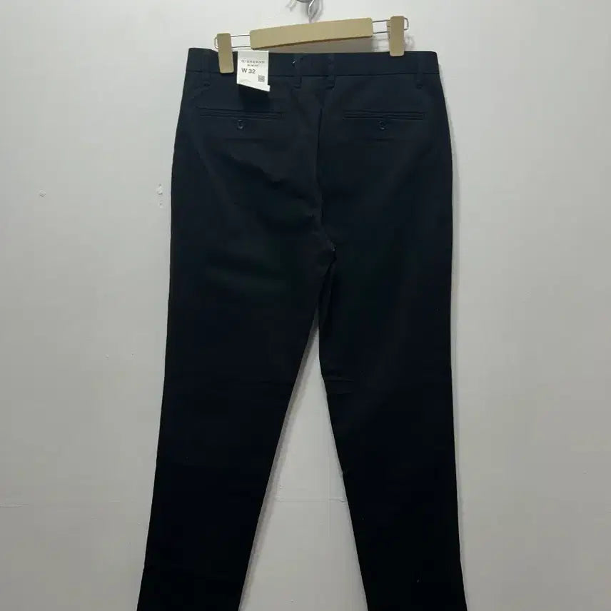 [BUNJANG] GIORDANO Cotton Pants Black Size 32 / 지오다노 면바지  블랙 새상품 32사이즈