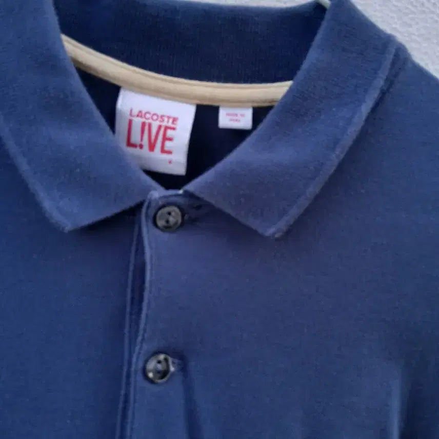 [BUNJANG] Lacoste Live Cobalt Short Sleeve Polo T-Shirt / 라코스테 라이브 코발트 반팔 폴로티4