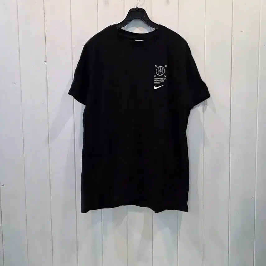 [BUNJANG] Nike Black Cotton T-Shirt / NIKE [나이키] 반팔티