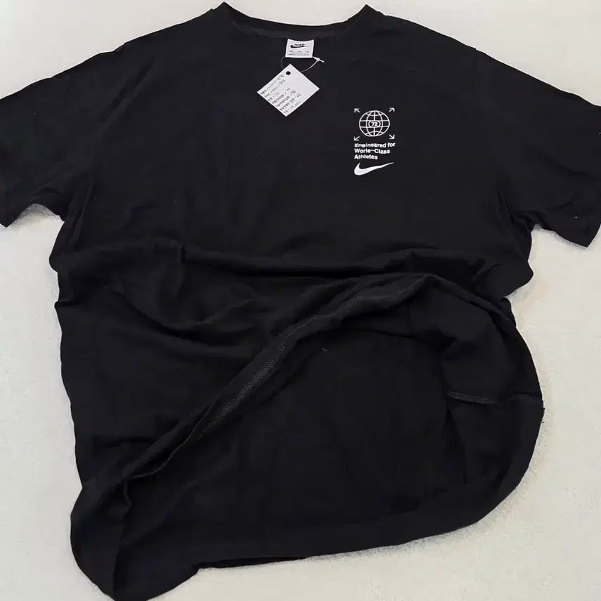 [BUNJANG] Nike Black Cotton T-Shirt / NIKE [나이키] 반팔티