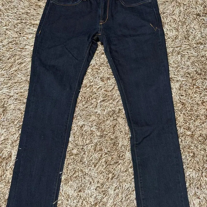 [BUNJANG] WHO.A.U Black Denim Jeans / WHO.A.U 블랙 데님 청바지