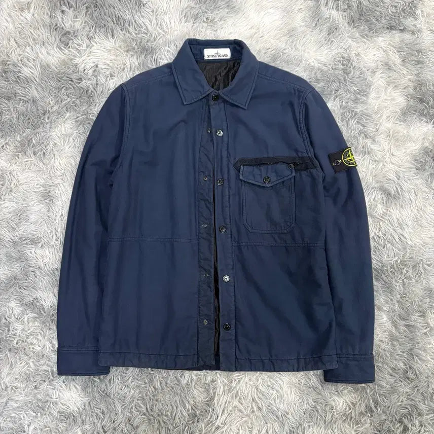 [BUNJANG] Stone Island AW14 Quilted Overshirt Jacket - Size M / [국내매장판, M] 스톤아일랜드 AW14 퀼팅 오버셔츠 자켓
