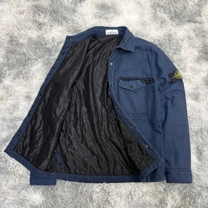 [BUNJANG] Stone Island AW14 Quilted Overshirt Jacket - Size M / [국내매장판, M] 스톤아일랜드 AW14 퀼팅 오버셔츠 자켓
