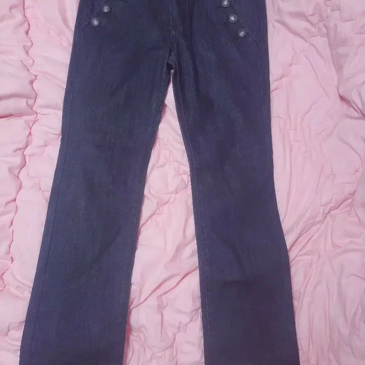 [BUNJANG] Lenibon Denim Pants / 급처상태좋음!레니본 데님 청바지 팬츠 공주바지 샤틴st,오즈세컨st