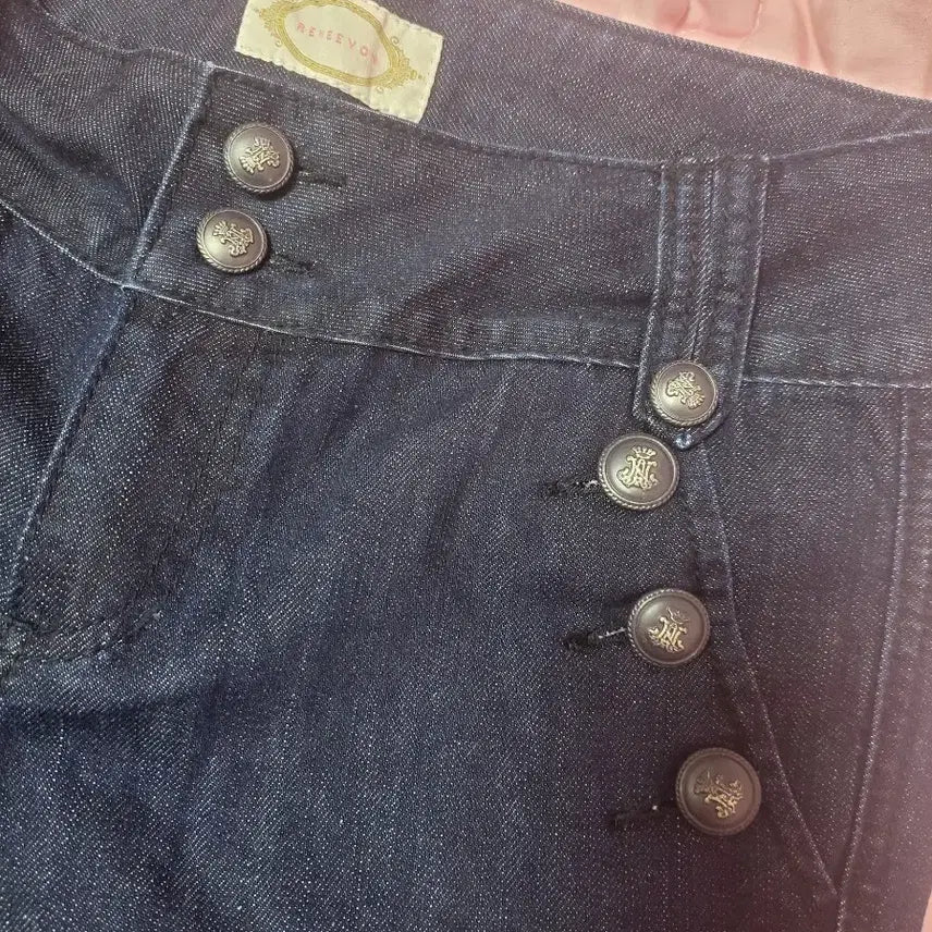 [BUNJANG] Lenibon Denim Pants / 급처상태좋음!레니본 데님 청바지 팬츠 공주바지 샤틴st,오즈세컨st