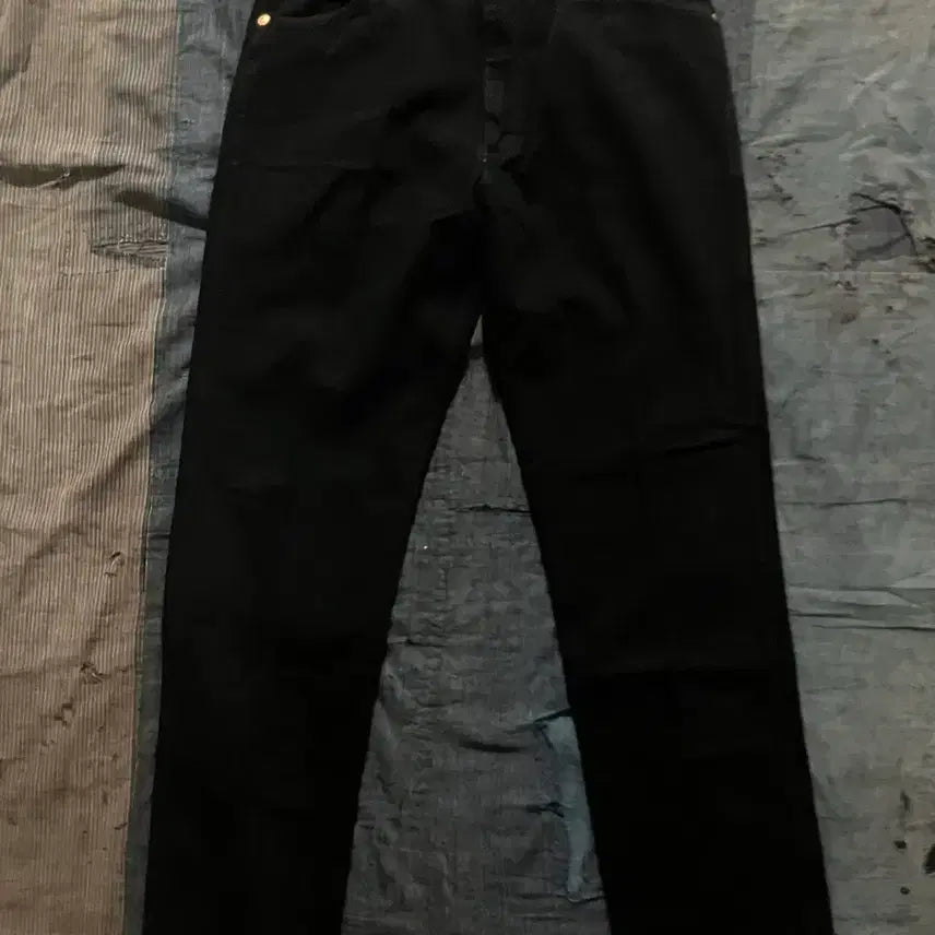 [BUNJANG] Wrangler 13MWZWK 90s Black Denim Pants (Deadstock) / 데드스탁 90s USA 빈티지 랭글러 13MWZWK 블랙 데님 팬츠