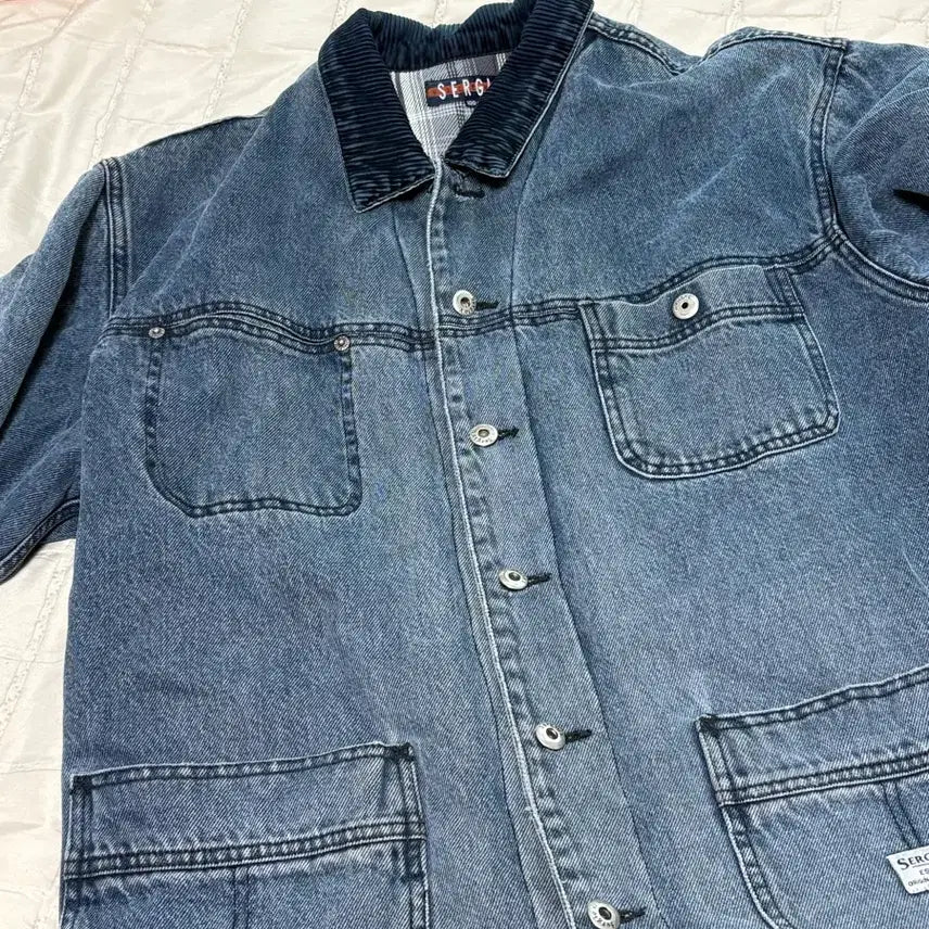 [BUNJANG] SERGIO Denim Jacket / SERGIO 데님 자켓 청자켓