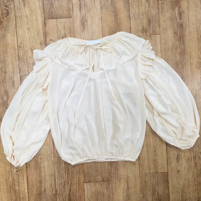 [BUNJANG] Co Collection Silk Blouse / Co컬렉션 실크 블라우스 44-55
