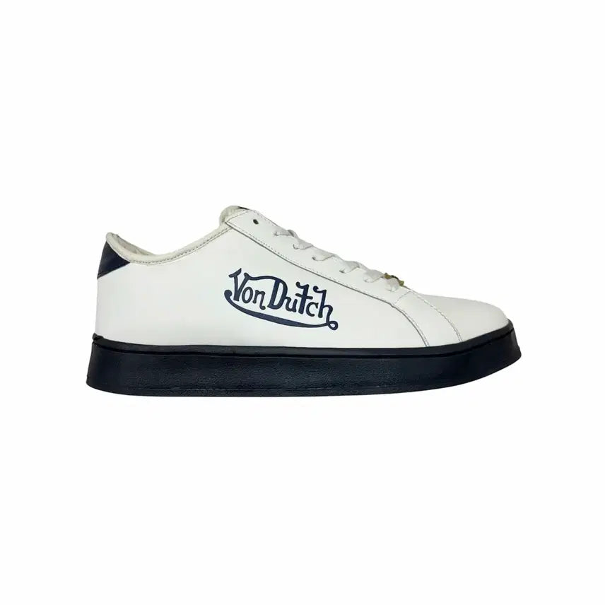 [BUNJANG] Bonderchi White Navy Sneakers Shoes US 9 / 본더치 화이트 네이비 스니커즈 신발 270