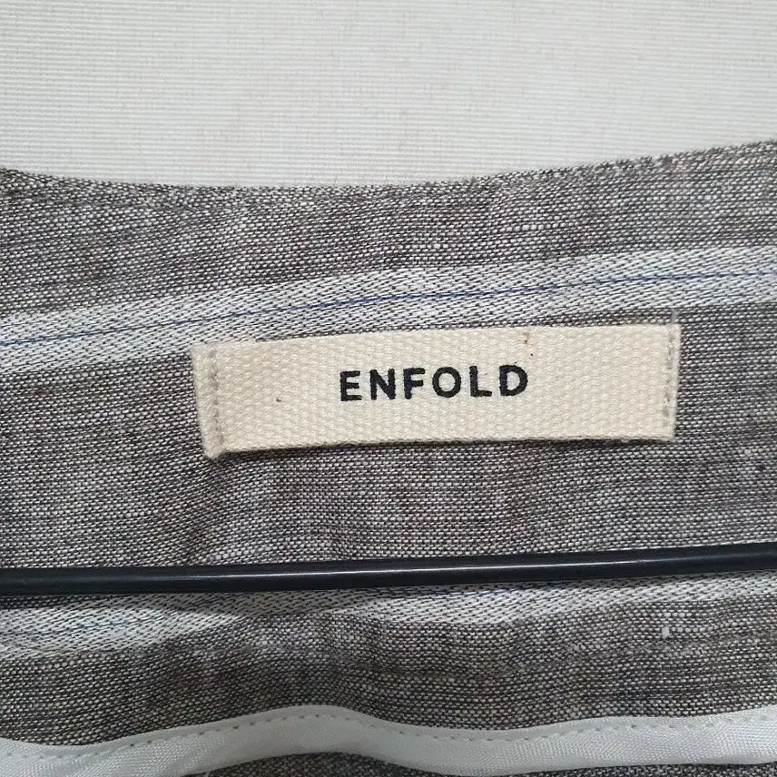 [BUNJANG] ENFOLD Striped Linen Dress / ENFOLD 스트라이프 린넨 원피스