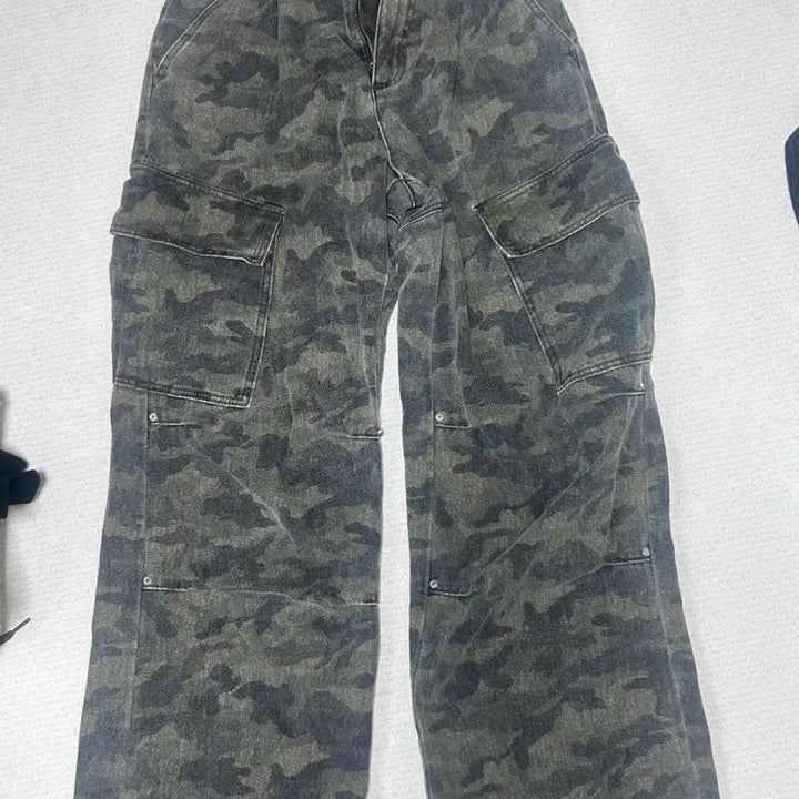 [BUNJANG] Urban Dress Side Big Cargo Pants / 어반드레스 사이드 빅 카고팬츠