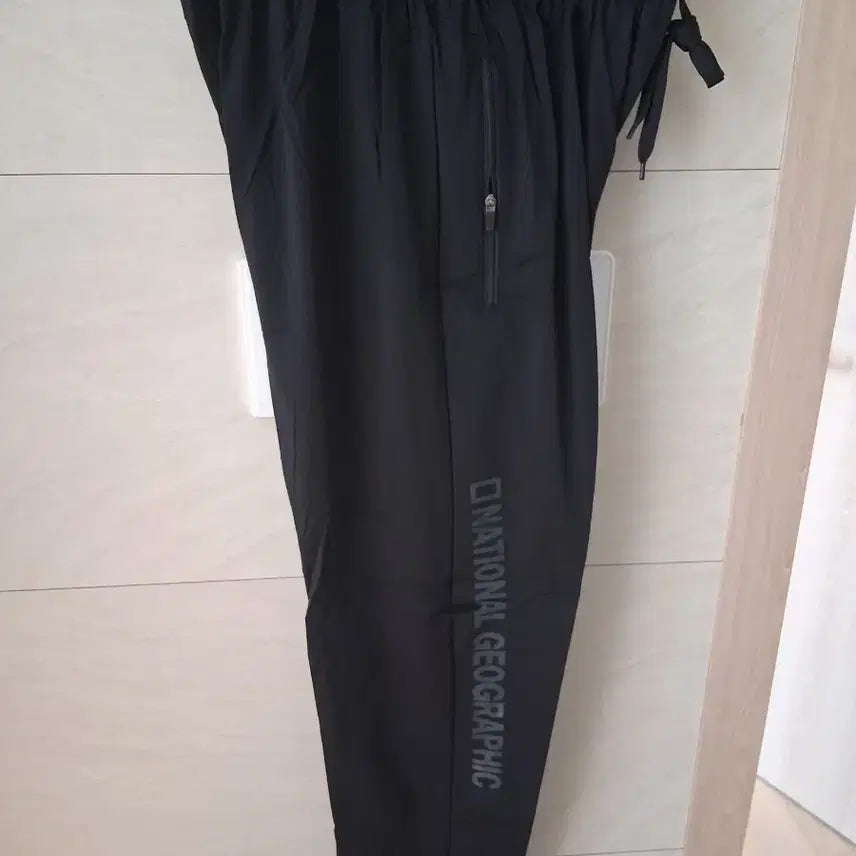 [BUNJANG] National Geographic Summer Cooling Training Pants Black / 내셔널지오그래픽 여름용 냉감팬츠 S 새상품 블랙