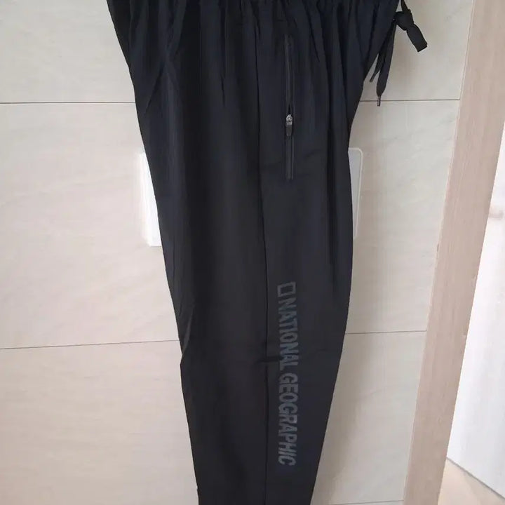 [BUNJANG] National Geographic Summer Cooling Training Pants Black / 내셔널지오그래픽 여름용 냉감팬츠 S 새상품 블랙