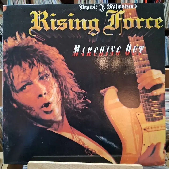 [BUNJANG] Yngwie Malmsteen Rising Force Marching Out LP / 잉위 맘스틴 라이징포스 LP Marching Out