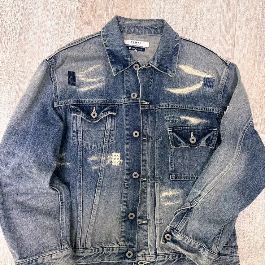 [BUNJANG] FDMTL 5 Year Washed Denim Jacket / Fdmtl 5year 데님자켓