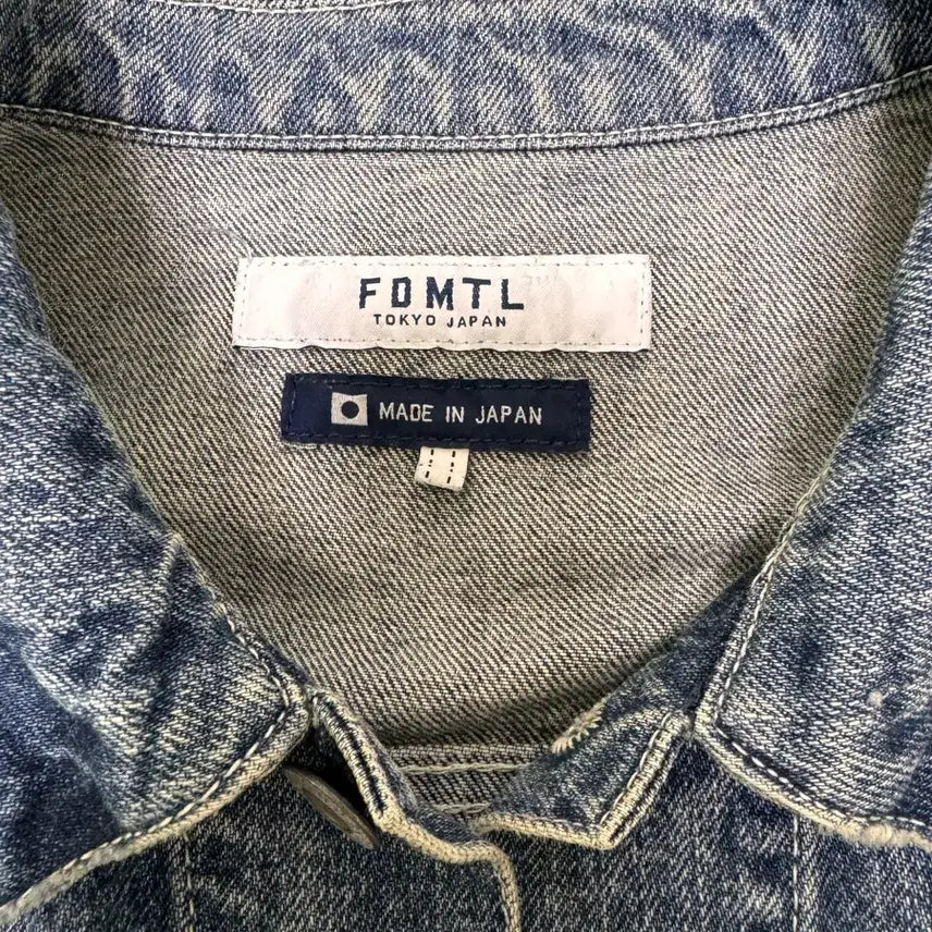 [BUNJANG] FDMTL 5 Year Washed Denim Jacket / Fdmtl 5year 데님자켓