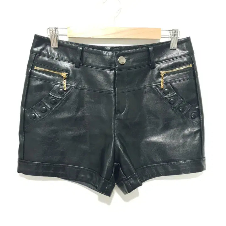 [BUNJANG] Leather Short Pants 2XL / 레더 숏 팬츠 2XL_M2616