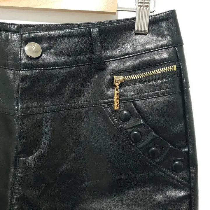 [BUNJANG] Leather Short Pants 2XL / 레더 숏 팬츠 2XL_M2616