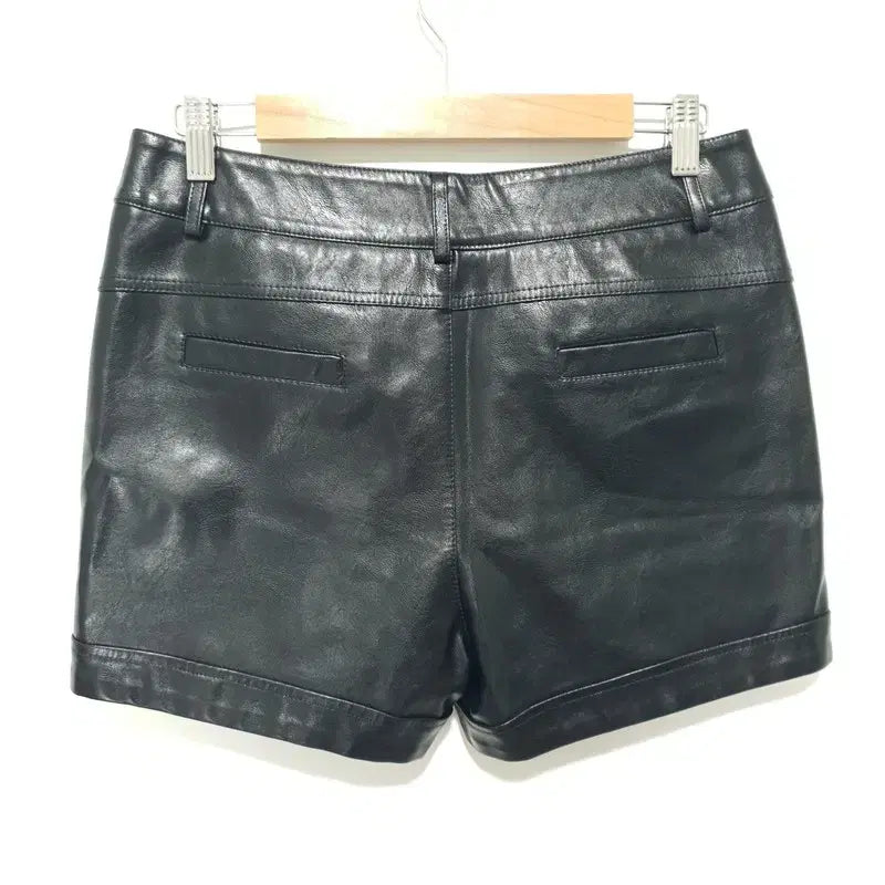 [BUNJANG] Leather Short Pants 2XL / 레더 숏 팬츠 2XL_M2616