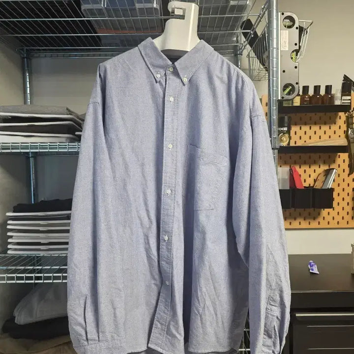 [BUNJANG] Moif Chambray Shirt Size 3 / 모이프 셔츠 3사이즈