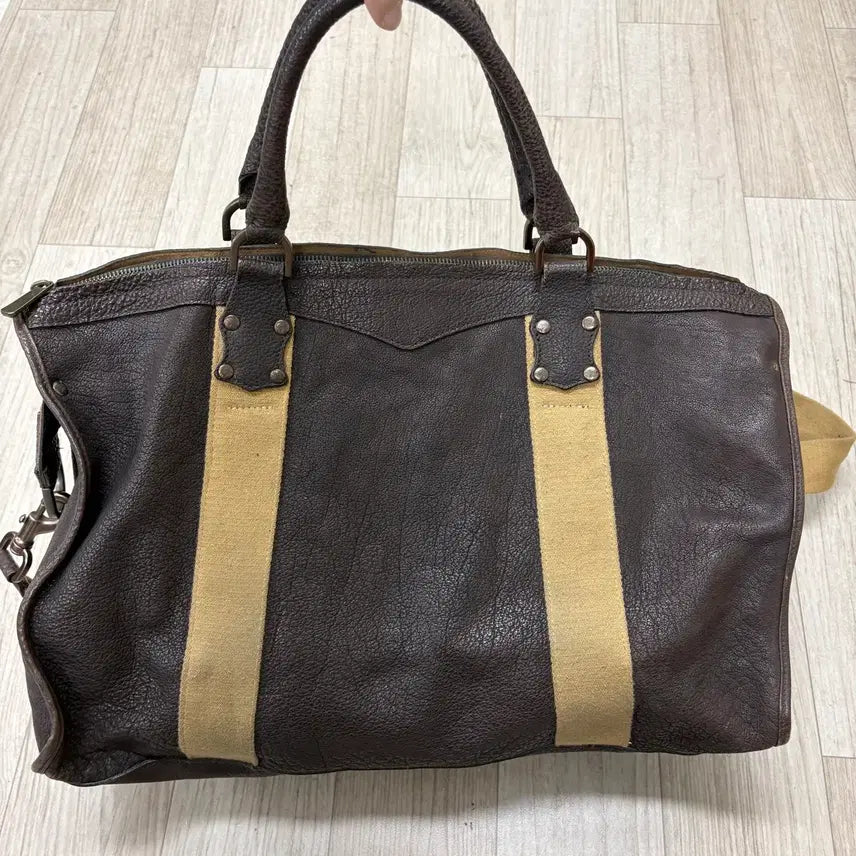 [BUNJANG] Mulberry Leather Tote Bag Shoulder Bag / 멀바리 가죽 토트백 숄더백