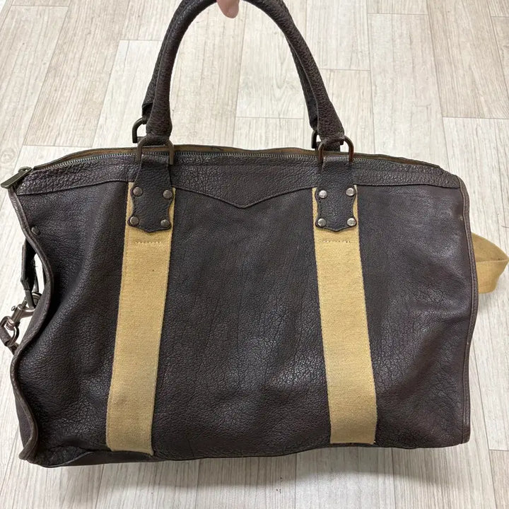 [BUNJANG] Mulberry Leather Tote Bag Shoulder Bag / 멀바리 가죽 토트백 숄더백