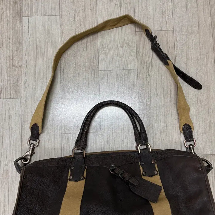 [BUNJANG] Mulberry Leather Tote Bag Shoulder Bag / 멀바리 가죽 토트백 숄더백