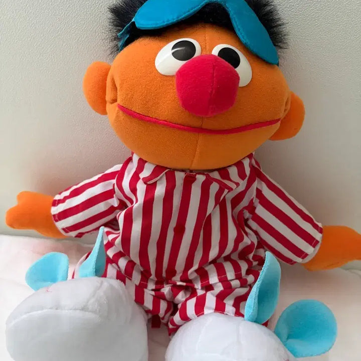 [BUNJANG] Sesame Street Pajamas Ernie Plush Toy / 세서미스트리트 파자마 어니 인형
