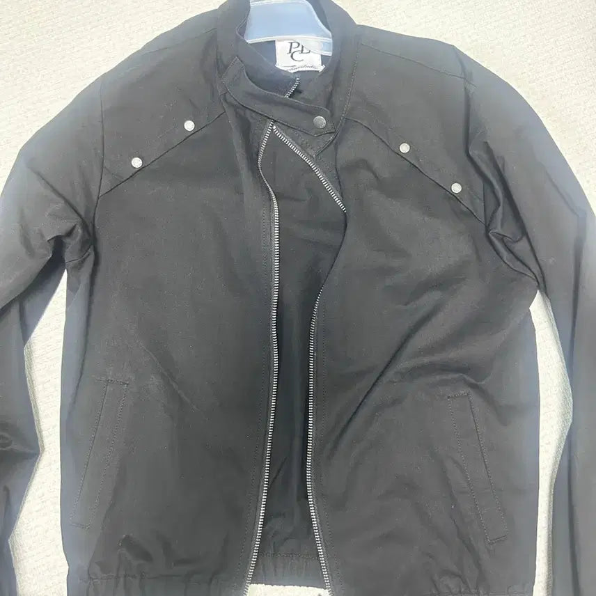 [BUNJANG] PLAES Studio Trucker Black Jacket / 플레이스 스튜디오 트러커 블랙 자켓