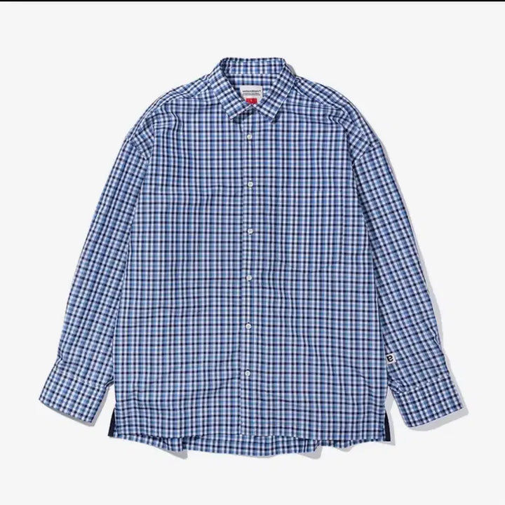[SOLD OUT] 엑스트라오디너리 오버핏 체크셔츠 블루