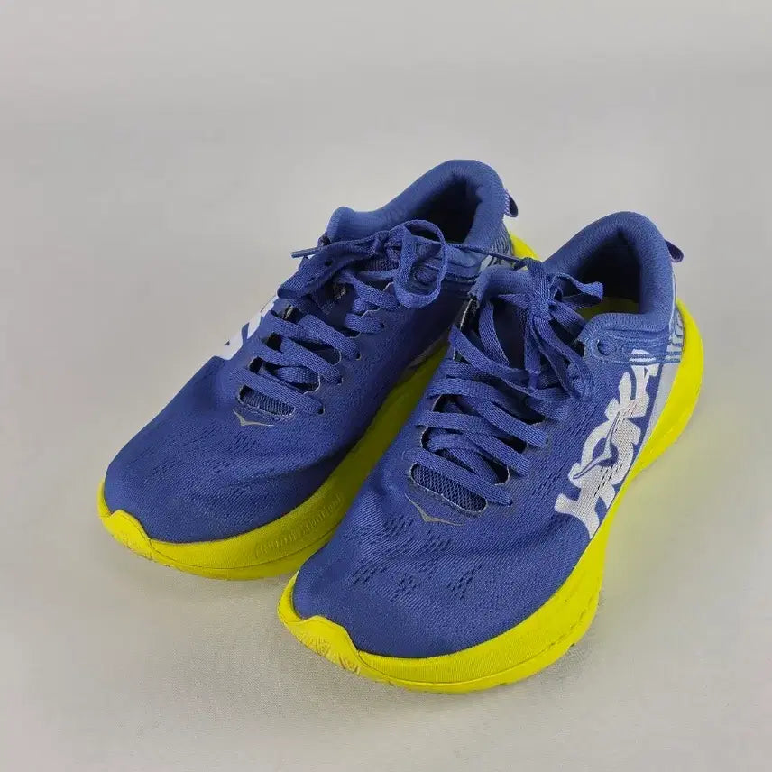 [BUNJANG] Hoka One One Rocket x Purple Lime Sneakers (230cm) / 호카 오네오네 로켓 x 퍼플 라임 운동화 230.ㄹ