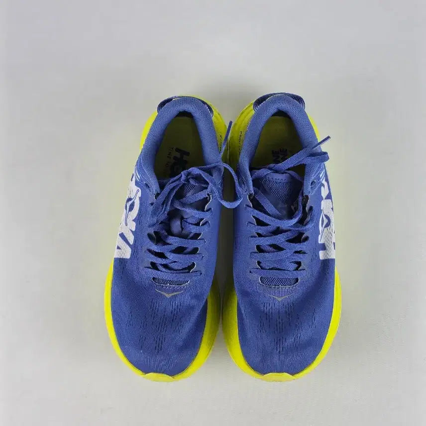 [BUNJANG] Hoka One One Rocket x Purple Lime Sneakers (230cm) / 호카 오네오네 로켓 x 퍼플 라임 운동화 230.ㄹ