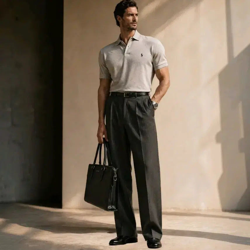 [BUNJANG] Italian Leather Men&