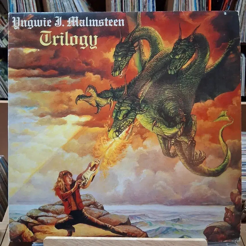 [BUNJANG] Yngwie Malmsteen Trilogy LP / 민트급 기타리스트 잉위 맘스틴 Trilogy LP
