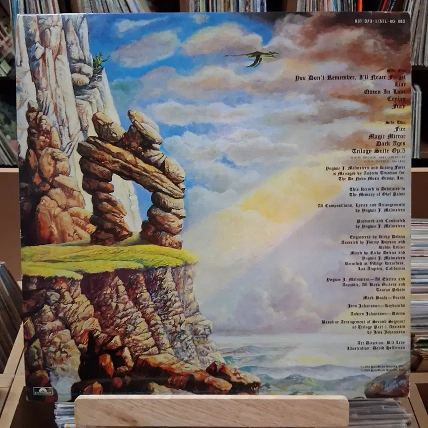 [BUNJANG] Yngwie Malmsteen Trilogy LP / 민트급 기타리스트 잉위 맘스틴 Trilogy LP