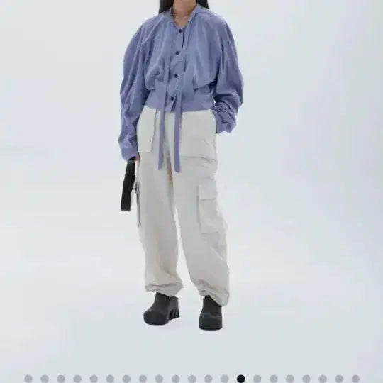 [BUNJANG] Ethos Puff Sleeve Blouse / 에토스