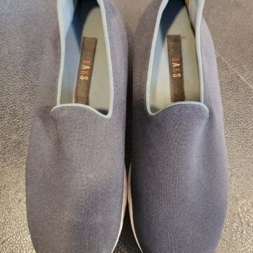 [BUNJANG] Daks Navy Slip-on Sneakers / 250mm) 닥스 네이비 슬립온 운동화