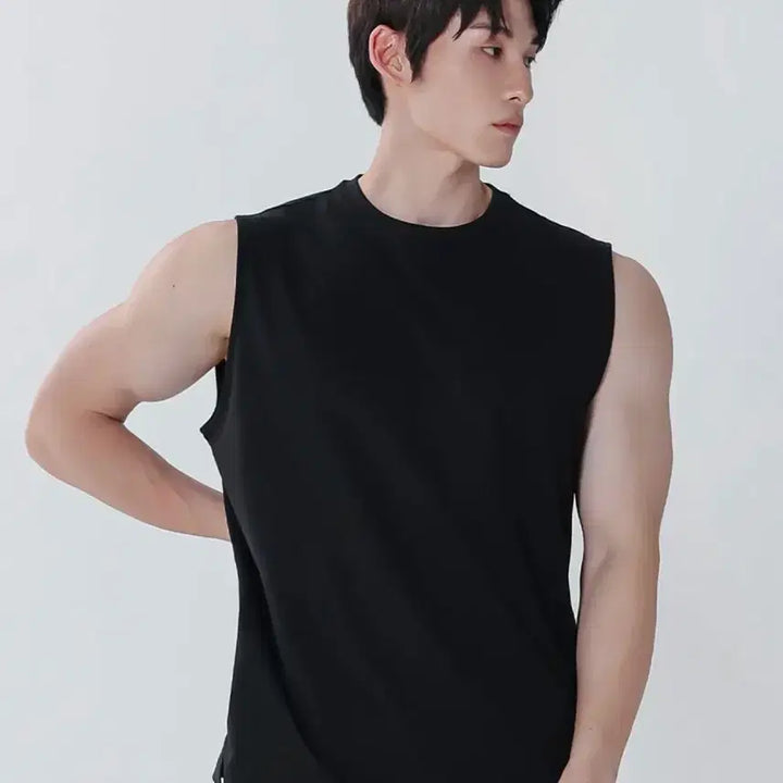 [BUNJANG] MOLDE Airism Sleeveless Top Black S / [새상품] 몰든 에어리즘 민소매 슬리브리스 나시