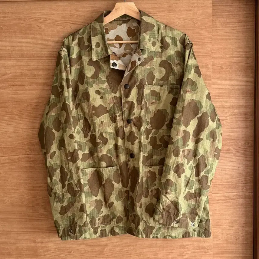 [BUNJANG] Adam et Rope Hunter Camo Reversible Coverall Jacket M / ADAM ET ROPE 아담엣로페 헌터 카모 리버시블 커버올 재킷 M
