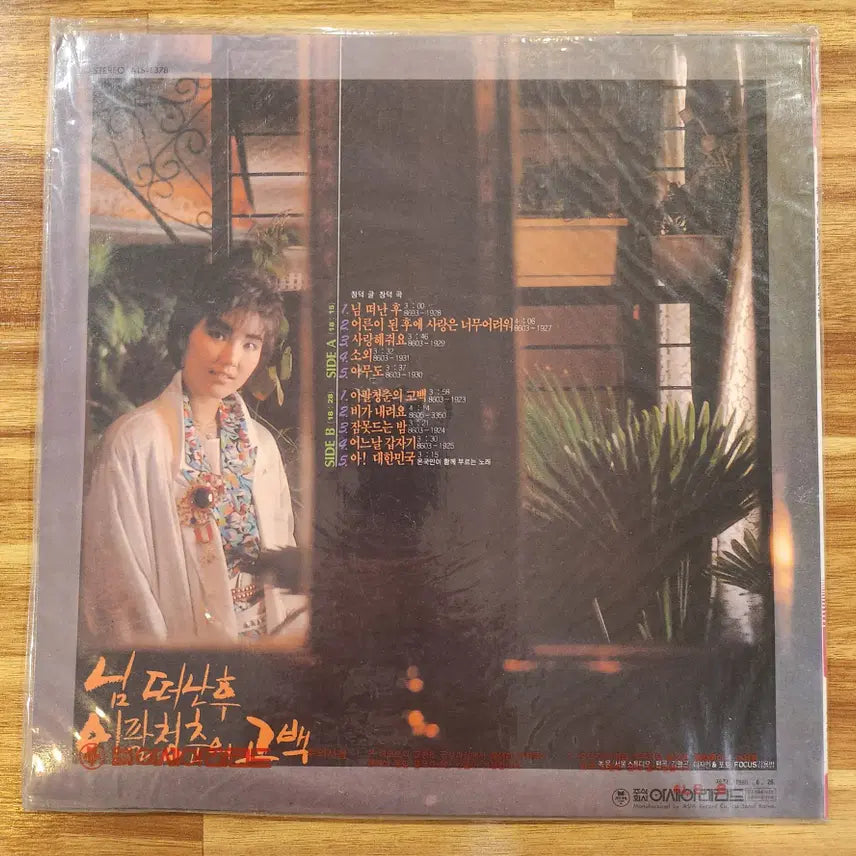 [BUNJANG] Jang Deok 4th Album LP (Sealed) / 장덕 4집 LP / 미개봉