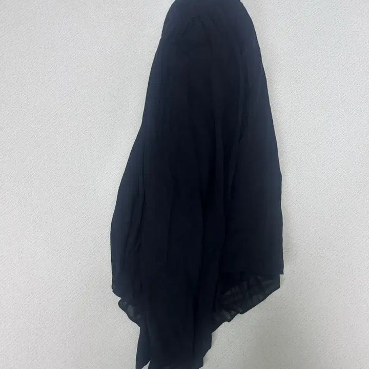 [BUNJANG] H&amp;M Black See-Through Check Long Skirt / H&amp;M 블랙 시스루 체크 롱 스커트