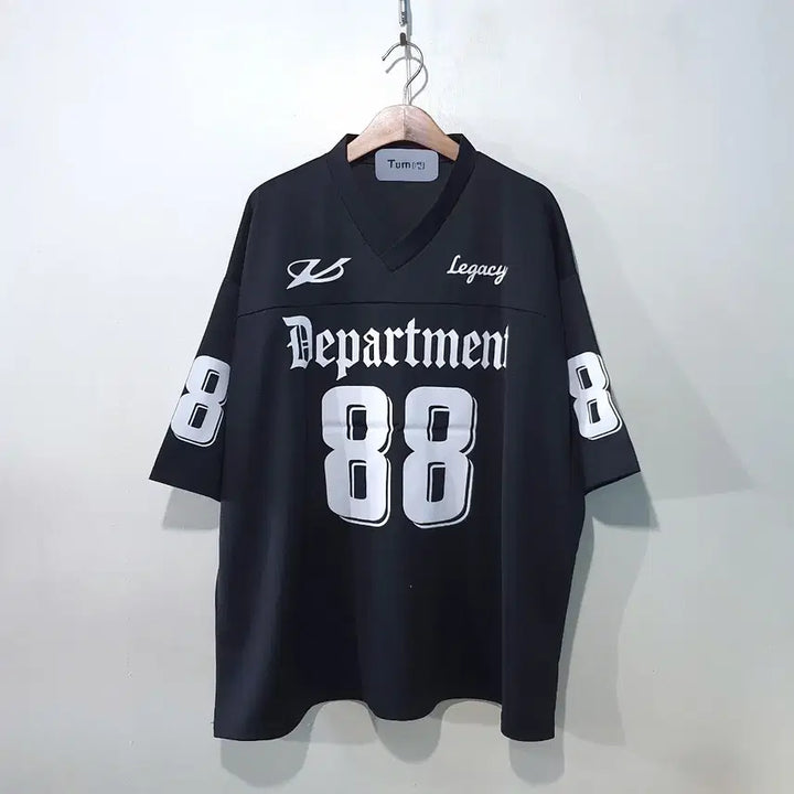 [BUNJANG] Department Rugby Short Sleeve T-Shirt / SS신상) 데파트먼트 럭비 반팔티 3color
