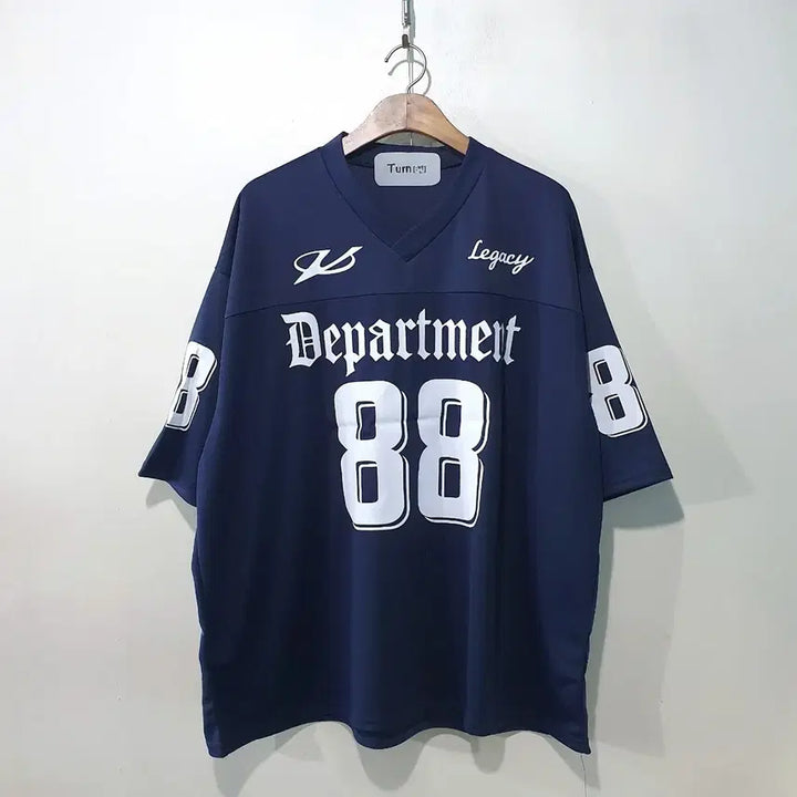 [BUNJANG] Department Rugby Short Sleeve T-Shirt / SS신상) 데파트먼트 럭비 반팔티 3color