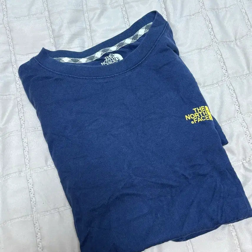 [BUNJANG] The North Face Navy Long Sleeve / 노스페이스 네이비 롱슬리브