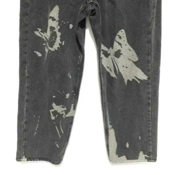 [BUNJANG] Fancy Club Blender Printer Denim Pants / 팬시클럽 블린더 프린터 데님 팬츠 S_M1694