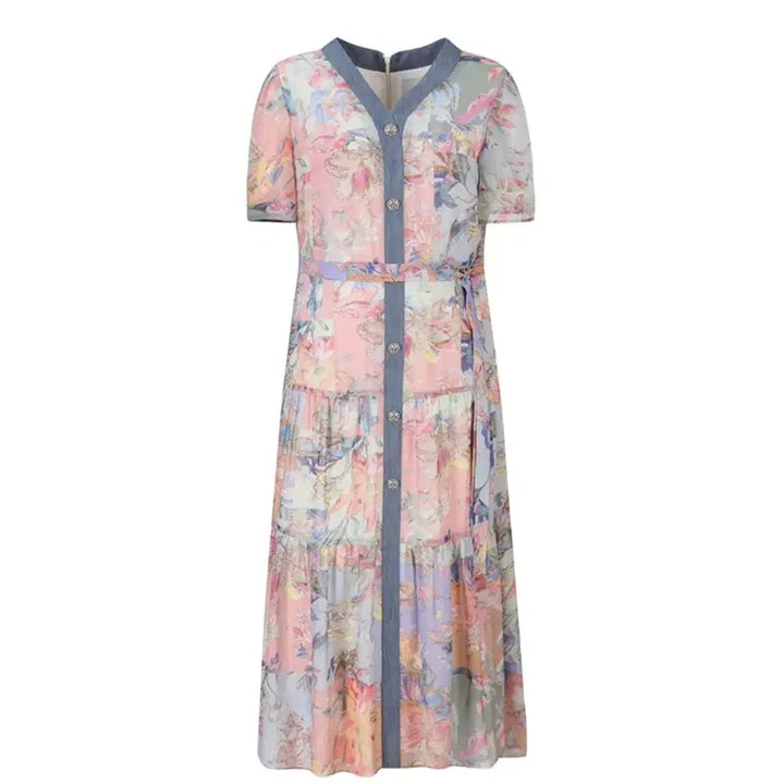 [BUNJANG] BESTI BELLI Chiffon Dress Size 66 / 베스띠벨리 쉬폰 원피스 66