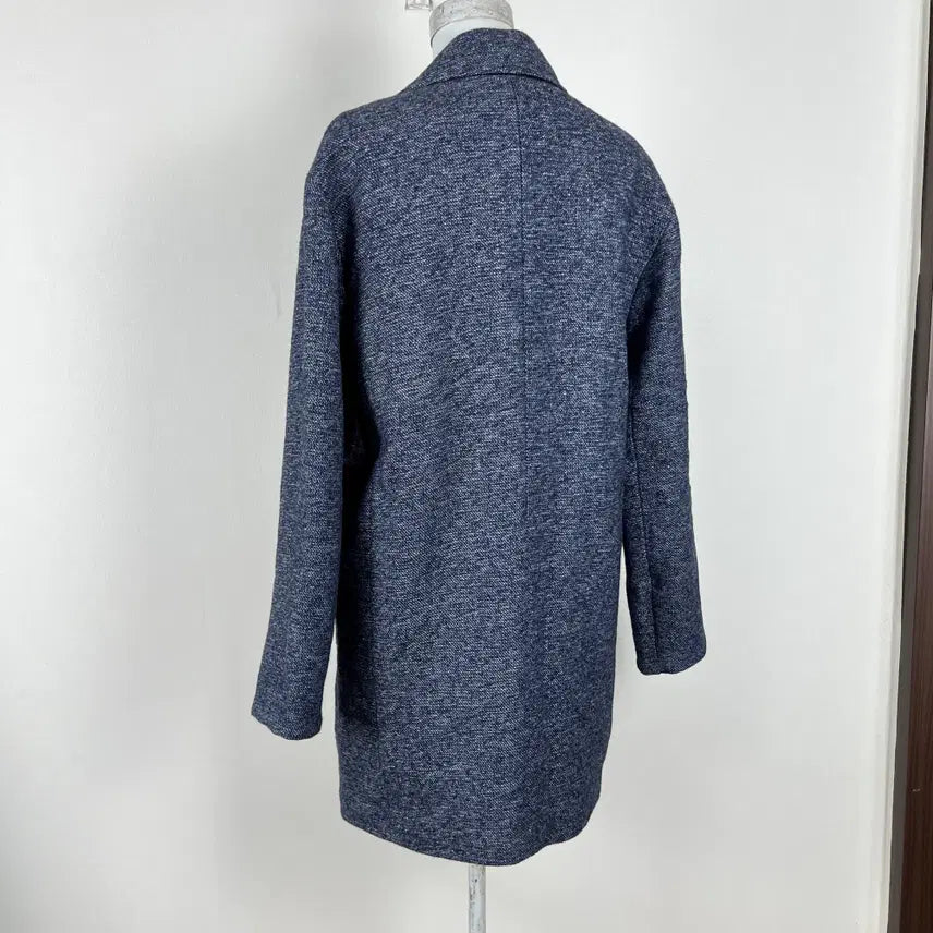 [BUNJANG] Viki Navy Winter Jacket Coat (Women&