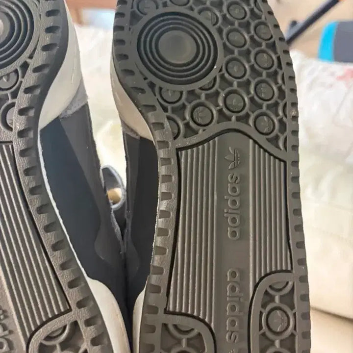 [BUNJANG] Adidas Forum Low Grey Sneakers / 아디다스 포럼 로우 회색 운동화