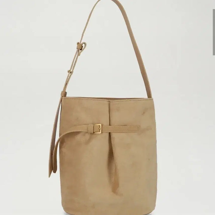 [BUNJANG] Alice Martha Leel Suede Shoulder Bag Beige / [새상품] 앨리스마샤 르엘 스웨이드 숄더백 베이지(정가11.5)